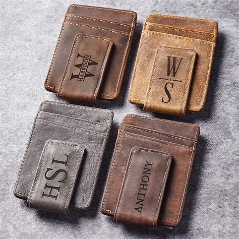 luxury money clip wallets